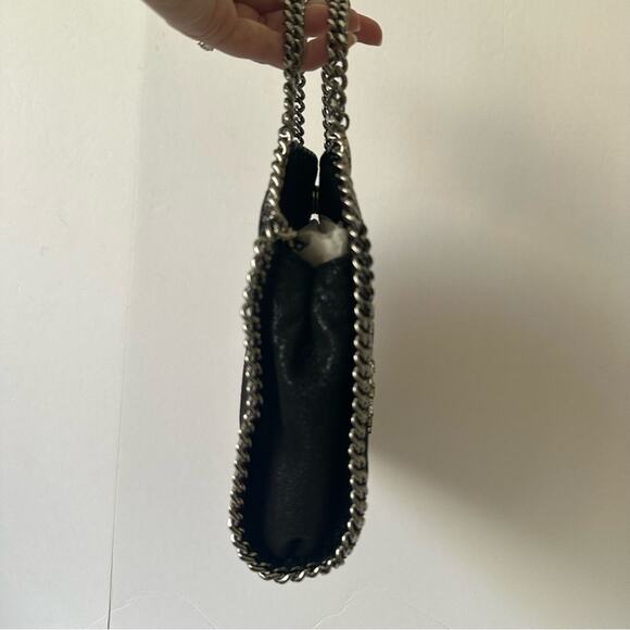Stella McCartney Tiny Falabella Peace Bag Vegan Suede Shoulder / Hand Bag - Picture 5 of 16